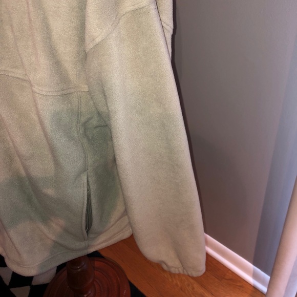 Tan Columbia full zip fleece size xxl - Picture 5 of 9